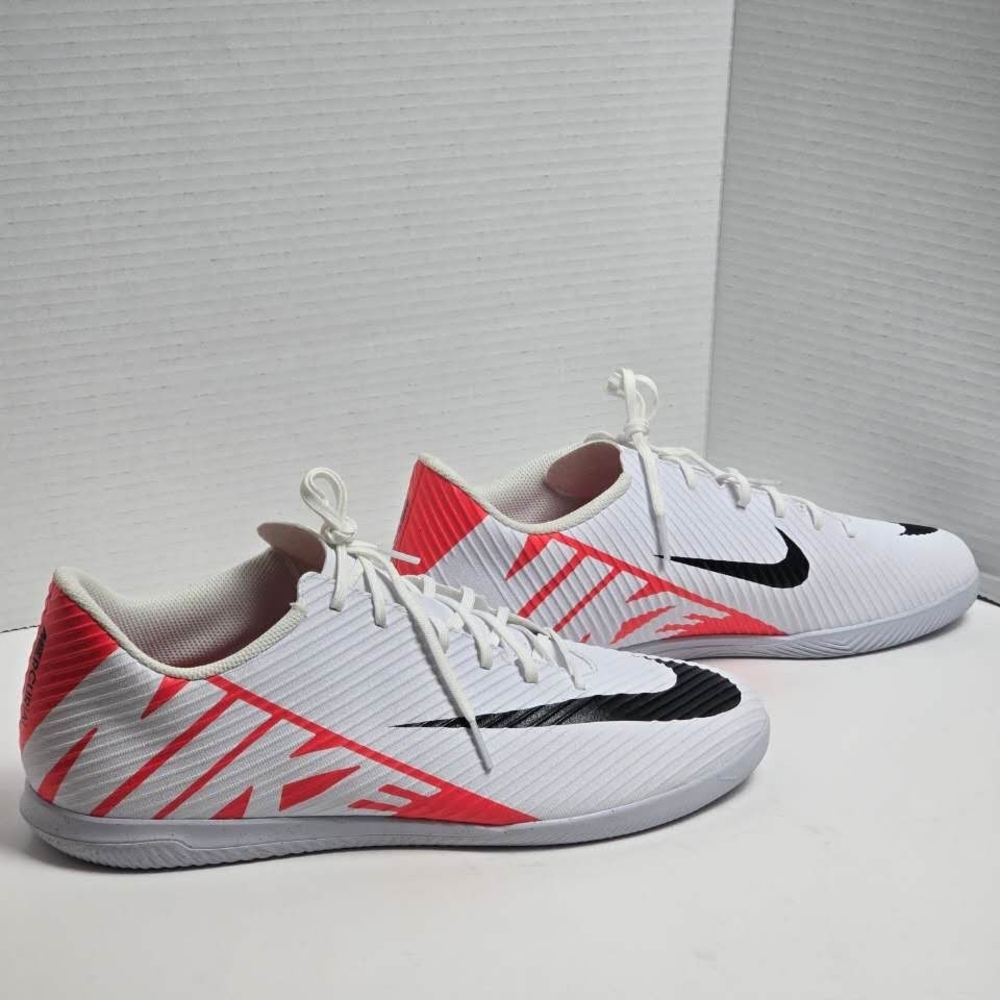 Nike Mercurial Vapor 15 Club Ic Indoor Crimson Red-White Sz 13